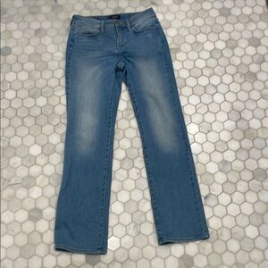 NYDJ Blue Straight Leg Jeans